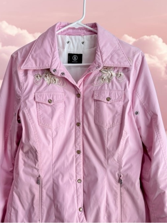 Bogner Jackets & Blazers - Bogner Pink Western Embroidered Ski Jacket